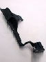 Image of Radiator Support Side Panel image for your 2005 Porsche Cayenne  S Sport Utility 